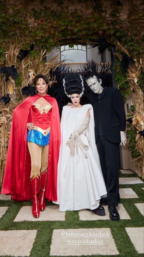 Creative Halloween Costume Ideas, Halloween Bride Costumes, Most Creative Halloween Costumes, Frankenstein Costume, Khloe Kardashian And Tristan, Clever Costumes, Best Celebrity Halloween Costumes, Christmas Comics, Halloween Is Coming