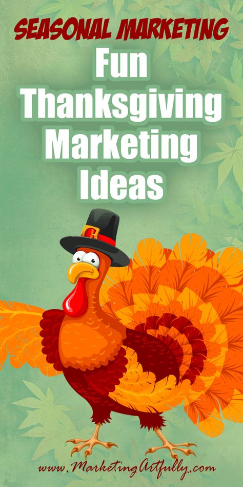 Fun Thanksgiving Marketing Campaign Ideas... Doing a Thanksgiving marketing campaign? Here are my best tips and ideas for how to promote your business or products during the Thanksgiving seasonal holiday! #marketing #smallbusiness #thanksgiving Thanksgiving Marketing Ideas, Marketing Campaign Ideas, Thanksgiving Giveaway, Happy Thanksgiving Cards, Thanksgiving Post, Starting An Etsy Business, Modern Thanksgiving, Thanksgiving Parade, Campaign Ideas