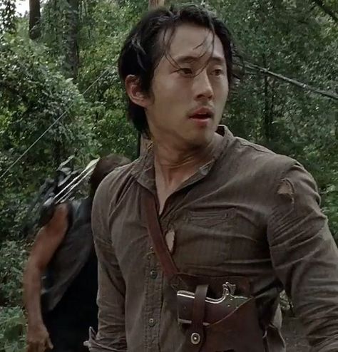 The Walking Dead Glenn Rhee Icon, Glen Rhee, Twd Glenn, Glenn The Walking Dead, Steven Yuen, Glenn Y Maggie, Beth Greene, Coquette Icon, Glenn Rhee