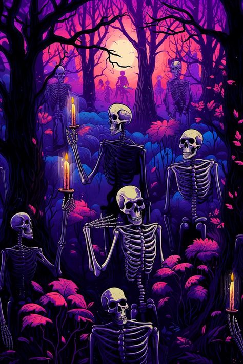 Elevate your screen's spooky factor with our bewitching 🎃 Halloween wallpaper collection. Dive into a world of eerie enchantment with our captivating digital illustrations featuring skeletons, candles, and haunting forests. Perfect for your iPhone and more, explore our aesthetic Halloween wallpapers that'll cast a spell on your device. Don't miss out on the enchantment, follow us for more! 🔮🌟 Nerd Aesthetic Wallpaper, Haunted House Wallpaper Iphone, Spooky Landscape Wallpaper, Halloween Haunted House Wallpaper, Spooky Forest Wallpaper, Haunted Forest Background, Glow Halloween, Happy Halloween Pictures, Creepy Horror