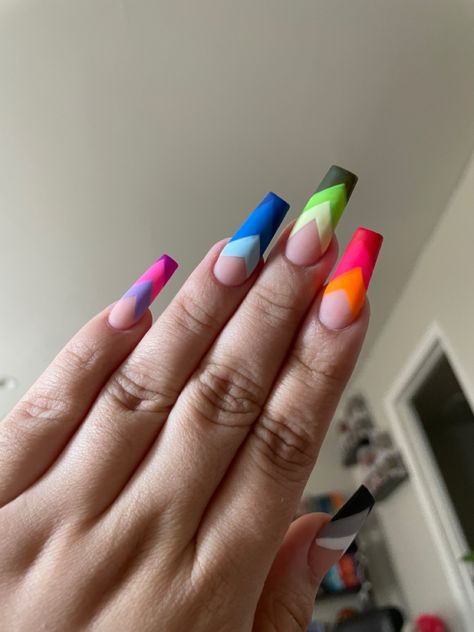 Pride Month Nail Ideas, Pan Pride Nails, Lesbian Flag Nails, Pride Month Nails Acrylic, Pansexual Pride Nails, Trans Pride Nails, Pride Flag Nails, Lesbian Pride Nails, Pansexual Nails