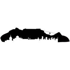 Town Silhouette, Cape Town Skyline, Mountain Outline, Skyline Drawing, Colour Tattoo, Mountain Silhouette, Skyline Silhouette, City Silhouette, Mountain Tattoo