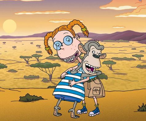 Eliza and Darwin Wild Thornberrys, The Wild Thornberrys, Childhood Dream, Cat Power, Storybook Art, Childhood Movies, 90s Cartoons, Journal Themes, Old Cartoons