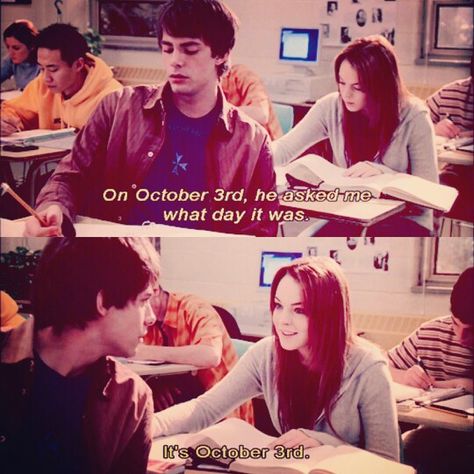 October 3rd Mean Girls October 3 Mean Girls, Mean Girls October 3rd, Its October 3rd, October 3rd, On October 3rd, Mean Girls, Quotes, Movie Posters, Quick Saves