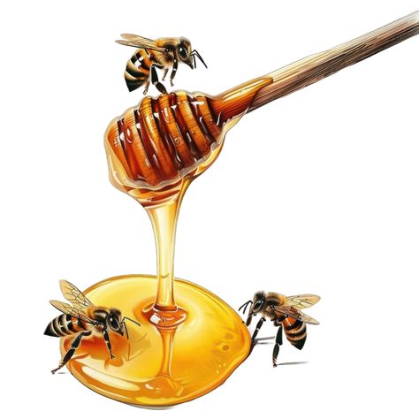 Honey Dripping from Dipper with Bees , Sweet, Natural, Organic, Nectar, Food, Healthy, Delicious, Golden Honey Honey Dripping, Honey Dipper, Golden Honey, Tree Saw, Art Idea, Heart Tree, Healthy Delicious, Cityscape Photos, Menu Ideas