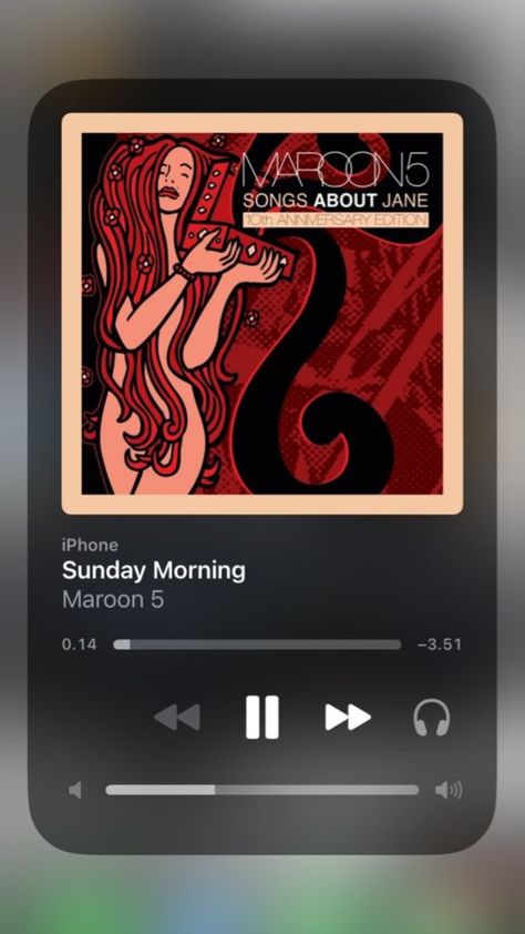 Sunday Morning Song, Sunday Morning Maroon 5, Songs About Jane, Song Spotify, Morning Songs, Maroon 5, Sunday Morning, Pretty People, Songs