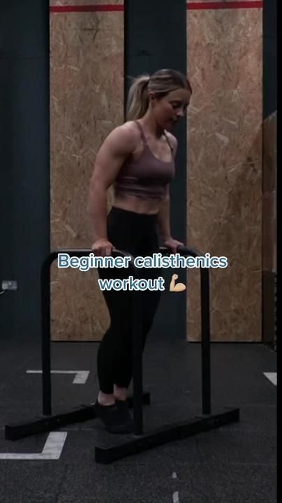 Another beginner workout for you to try ☺️ #howtostartcalisthenics #be... | TikTok Calisthenics Body Inspiration, Calestenics Workout Beginners, Intro To Calisthenics, Kinesthetic Exercise, Back Workout Calisthenic, Daily Calisthenics Routine, Calisthenics Gym Workout, Calisthenics Exercises List, Women Calisthenics Transformation