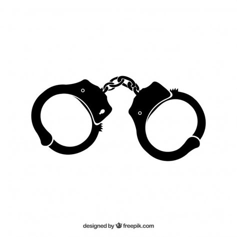 Handcuffs silhouette detailed icon vector Free Vector | Free Vector #Freepik #vector #freeicon #freeblack #freesilhouette #freesecurity Handcuff Tattoo, Handcuffs Drawing, Traditional Black Tattoo, Best Roses, Goth Tattoo, Doodle Tattoo, Egyptian Tattoo, Cute Small Tattoos, Mandala Tattoo Design