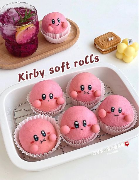 Soft Rolls, Kue Macaroon, Turkish Desserts, Kawaii Dessert, Kawaii Cooking, Sleepover Food, Snacks To Make, Japanese Snacks, Fun Baking Recipes