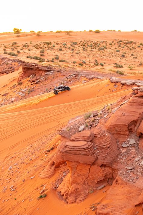 Off-Roading At Sand Hollow State Park, Utah — Signed + Sojourner Sand Hollow State Park Utah, Sand Hollow, Utah State Parks, Utah Hikes, Places To Rent, Off Roading, Dune Buggy, Sand Dunes, Sandy Beaches