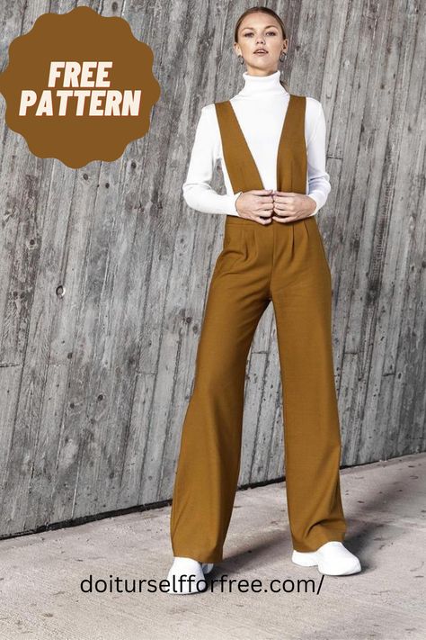 Independent Sewing Patterns For Women, Jumper Sewing Patterns For Women, Fall Clothes Sewing Patterns, Free Jumpsuit Sewing Patterns For Women, Mens Clothing Patterns, Mens Clothing Sewing Patterns, Free Pants Sewing Pattern, Diy Clothes Patterns For Women, Free Sewing Patterns For Men