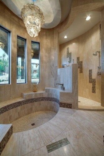 Sunken Tub, Walk In Tubs, Dream Bathrooms, Design Del Prodotto, Bathroom Remodeling, Dream Bathroom, Bathtubs, Dream Home Ideas, Bathroom Designs