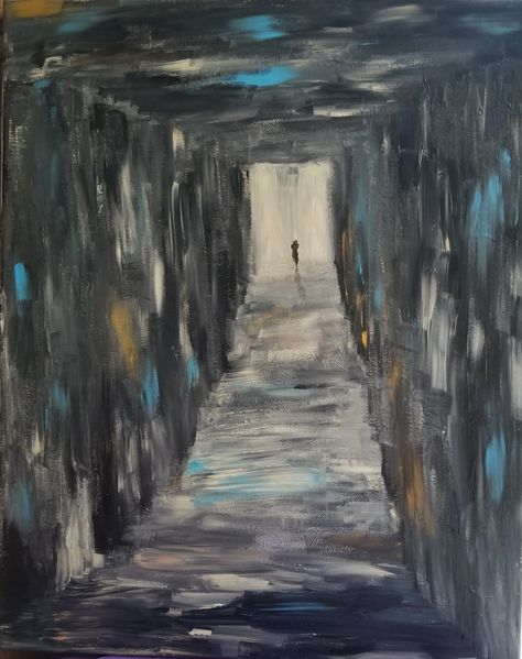 Dark Oil Pastel Art, Coraline Animation, Creepy Sketches, Hobby Ideas, Walker Art, Oil Pastel Paintings, Doodle Inspiration, Oil Pastel Art, House Drawing