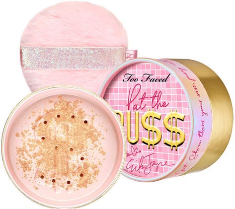 Too Faced Pat The Puss Kissable Body Shimmer Body Shimmer Powder, Body Shimmer, Erika Jayne, Pretty Mess, Cookie Flavors, Lip Injections, Beauty Regimen, Beauty Advice, Clear Nails