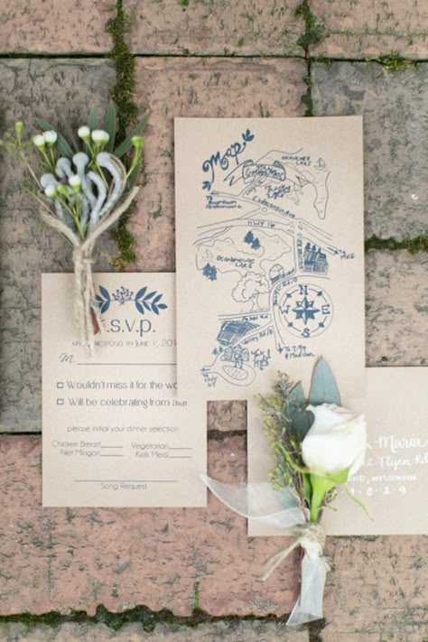 Cute and practical, check out our edit of some of the prettiest wedding maps around... Lake Wedding Invitations, Wedding Invitations Navy, Best Wedding Registry, Event Invitations, Navy Wedding Invitations, Trendy Wedding Invitations, Wedding Map, Invitation Inspiration, Fun Wedding Invitations