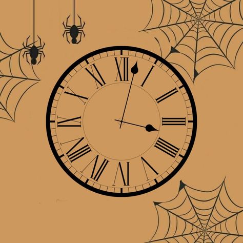 Clock Halloween Icon, Fall Phone Icons, App Shortcut Icons, App Icon Halloween, Halloween Apps, Halloween Ios, Autumn Icons, Halloween App Icons, Halloween Clock