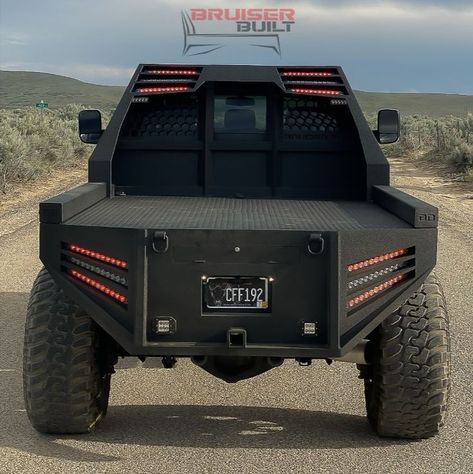 Introducing Bruiser Built Next-Gen Custom Flatbeds. See link for details! Custom Truck Flatbeds, Truk Ford, Flatbed Truck Beds, Custom Flatbed, Welding Trucks, Welding Rig, Cool Truck Accessories, Custom Truck Beds, Flatbed Truck