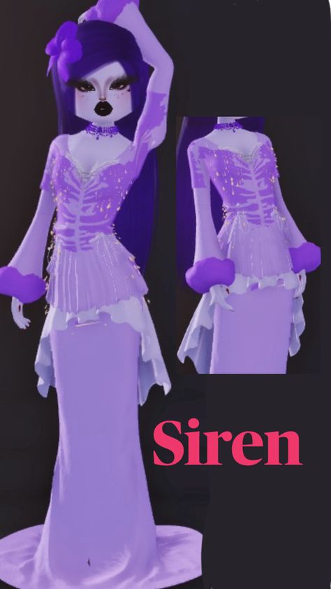 Dress to Impress Siren Dress, Siren Mermaid, Dress To Impress, Beauty