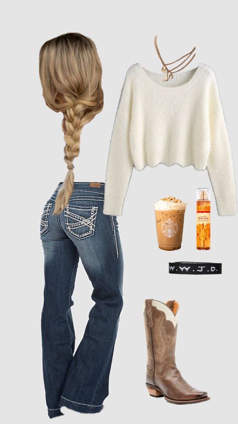 #fall #fallfashion #western #westernfashion #countrygirl #fallgirlaesthetic Southern Prep Aesthetic, Vaquera Fall Outfit, Western Outfits Aesthetic, Winter Outfits Western, Macbook Lockscreen, Cowgirl Core, Western Fall Outfits, Country Western Outfits, Cute Western Outfits