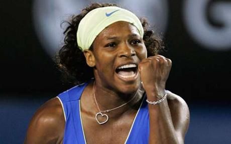 Serena Williams came from set down to beat Svetlana Kuznetsova. Svetlana Kuznetsova, Serena Williams Tennis, Australian Open, Semi Final, Body Electric, Serena Williams, Sports Stars, Tennis Players, Round Sunglass Men