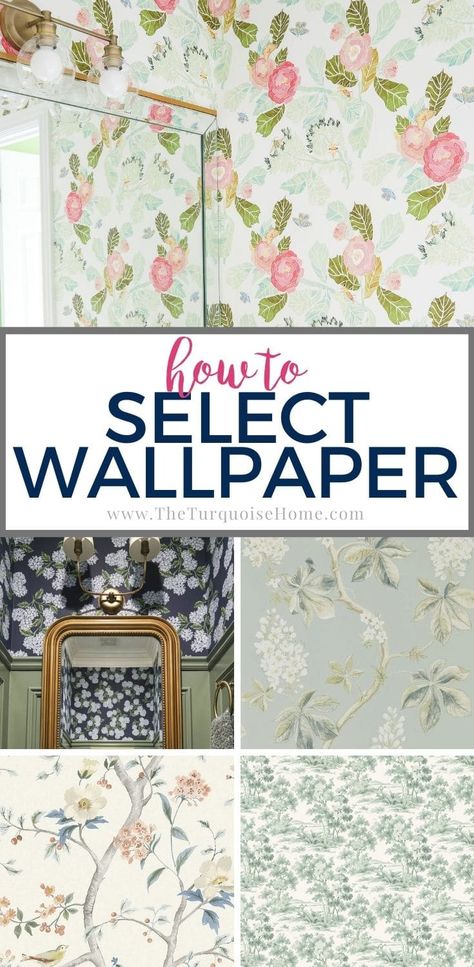 How to select the right wallpaper for your space, where to find it and what kinds of wallpapers are out there - it's all here! Wallpaper Ideas Living Room, Wallpaper Ideas Bedroom, Wallpaper Ideas For Living Room, Living Room Wallpaper Ideas, Where To Buy Wallpaper, Room Wallpaper Ideas, Bedroom Wallpaper Ideas, Living Room Wallpaper, Cottage Wallpaper