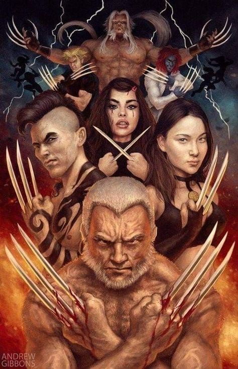 Wolverine Daken, Wolverine Family, Wolverine Comic Art, Wolverine Artwork, Old Man Logan, Wolverine Comic, Wolverine Art, Instagram Cover, Days Of Future Past