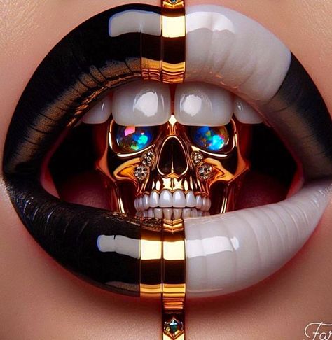 Restaurant Murals, Avatar Instagram, Crystal Valentine, Skull Makeup Tutorial, Lip Artwork, Characters From Movies, Pop Art Lips, Lips Art Print, Cute Lipstick