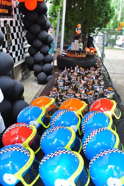 motorcycle theme birthday Motorcycle Birthday Theme, Motorcycle Birthday Party, Motocross Birthday Party, Motorcycle Birthday Parties, Dirt Bike Party, Motorcycle Party, Biker Party, Motorcycle Birthday, James 5