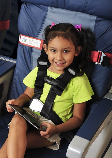 Bringing a heavy, cumbersome car seat onto the plane is a pain. Here's a better alternative that's FAA-approved. KIDS FLY SAFE CARES AIRPLANE SAFETY HARNESS Airplane Safety, Fly Safe, Baby Travel Gear, Travel Airplane, First Class Seats, Flying With Kids, Toddler Safety, Toddler Travel, Travel Safety