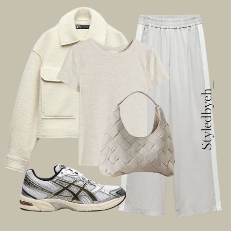 Cosy comfy outfits for the foreseeable 🌙 Love these new Asics trainers 🤎 #cosylooks #casualoutfits #autumnfashion #autumnstyling #autumnvibes🍁 #neutraloutfitinspo #neutralstyling #neutralfashion #ootd #virtualstylist #tonalfashion #virtualstyling #zara Asics Trainers Outfit, Asics Outfit, Asics Trainers, Trainers Outfit, Business Casual Outfits For Work, Virtual Stylist, Virtual Fashion, Neutral Fashion, Business Casual Outfits