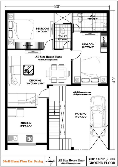 30×40 House Plans East Facing | Best 2bhk House Design House Plan 30x40, 40 30 East Facing House Plans, 30x40 House Plans 2 Bedroom, 30 40 Duplex House Plans North Facing, 30 40 Duplex House Plans East Facing, 35×40 House Plan, 30×40 House Plan, 30x35 House Plans, 30x40 House Plans East Facing