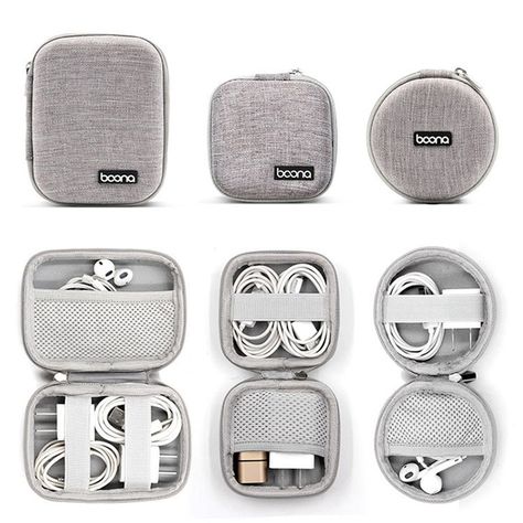 Gadget Case, Cable Storage, Mini Storage, Pc Portable, Macbook Air Pro, Organizer Bag, Cable Organizer, Water Proof Case, Bluetooth Earphones