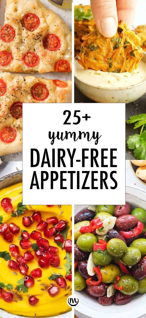 Dairy Free Game Day Appetizers, Thanksgiving Appetizers Dairy And Gluten Free, Party Appetizers Dairy Free, Potluck Dairy Free, Dairy Free Canapes, Lactose Free Party Food, Savory Dairy Free Snacks, Potluck Recipes Dairy Free, Finger Foods Dairy Free