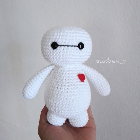 Amigu crochet Baymax Baymax Crochet, Pretty Gift Wrapping Ideas, Big Six, Ghost Busters, Crochet Clutch, Baymax, Wrapping Ideas, Crochet Rug, Crafty Diy