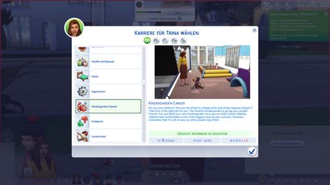 The Sims 4 Career: Kindergarden Career (Educator) Available for download at Mod The Sims DOWNLOAD Sims 4 Kindergarten, Sims Cheats, Sims 4 Jobs, Sims Download, Sims 4 Cheats, Music Practice, Sims 4 Game, Ts4 Cc, Someone Like You