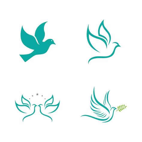 Dove Vector Illustration, Dove Symbol, Icon Template, Bird Wings, Tree Saw, Heart Tree, Logo Banners, Cityscape Photos, Nature Backgrounds