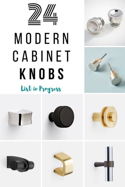 Here's a great roundup of stylish cabinet knobs to bring a modern refresh to your space. We updated our bathroom vanity with new knobs and it makes such a difference! #knobs #cabinetknobs #modernhardware #cabinethardware Bathroom Cabinet Door Knobs, Modern Kitchen Knobs, Unique Door Knobs, Bathroom Cabinet Knobs, Handles For Drawers, Kitchen Knobs And Pulls, Bathroom Knobs, Modern Cabinet Knobs, Stylish Kitchen Design