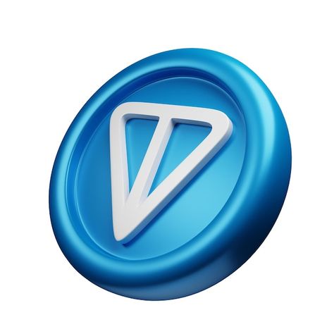 Photo toncoin or ton blue coin 3d render... | Premium Photo #Freepik #photo #crypto #bitcoin-3d #digital-currency #bitcoin-mining Crypto Airdrop Logo, Cryptocurrency Illustration, Telegram Profile, Tips Icon, Dollars Money Wallpaper, Dollars Money, Samsung Galaxy Wallpaper Android, Money Wallpaper, Business Graphics