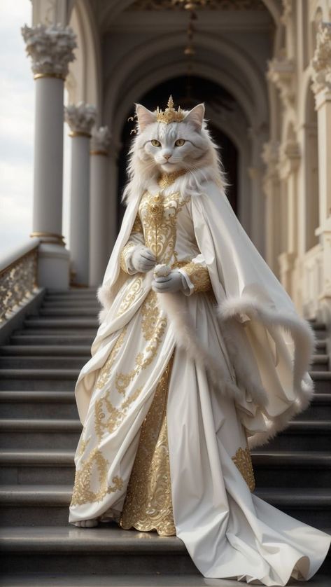 Noblesse Oblige, Cat Queen, Cat Princess, Animal Portraits Art, Fancy Cats, Cat Photos, Animal Portraits, Cat Fashion, Cat People