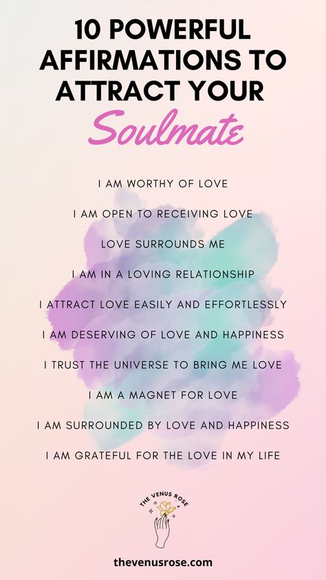 Manifesting Soulmate Affirmations, Attract Love Manifestation, Manifesting The Right Man, Affirmation To Attract Love, Manifest The Love Of Your Life, How To Attract My Soulmate, Soul Mate Affirmations, Manifesting True Love, Manifesting New Love