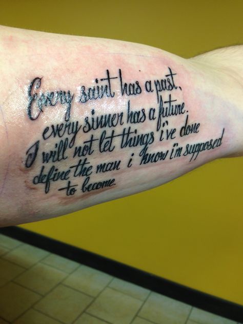 My new tattoos and more to slowly but surely come Powerful Quote Tattoos Men, Humble Tattoo Men, Motivational Tattoos For Men, Forearm Script Tattoo, Humble Tattoo, Unique Christian Tattoos, Jesus Tattoos, Word Lettering, Scroll Tattoos