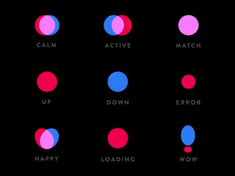 Disco concept Calming Animation, Circle Ui, Emotion Design, Feedback Design, Clay Mation, Social Service, Web Design Mobile, Ui Animation, Minimal Shapes