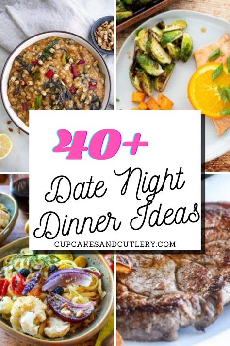 Date Night Dinner Ideas, Christmas Dinner For Two, Traditional Christmas Dinner, Easy Christmas Dinner, Night Dinner Recipes, Easy Cheap Dinners, Date Night Dinner, Date Night Dinners, Date Night Recipes