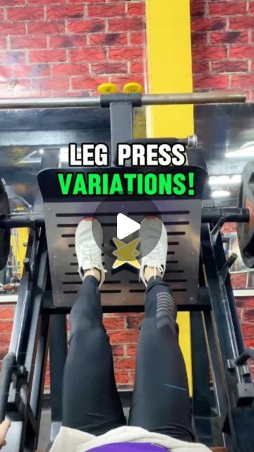 Fitness | Training | Gym on Instagram: "Try these leg press variations for a complete leg workout‼️ Info⬇️

Here is a short version of the leg press machine variations for different muscle groups:

Abductors: Wide stance leg press
Quads: Narrow stance leg press, low foot placement leg press
Glutes: High foot placement leg press with toes pointed forward
Hamstrings: High foot placement leg press with toes pointed slightly out
Calves: Standing calf raise on leg press machine

Adjust the weight and number of repetitions to target different muscle groups and goals. Warm up before and cool down afterwards.
.
Follow @fitnesseveryhrs for more tips 👈 
.
By @sidfitfacts
.
.
.
.
.
#legpressvariations
#legpress
#legworkout
#legday
#lowerbodyworkout
#fitnessmotivation
#workoutmotivation
#stronglegs
# Seated Leg Press Foot Placement, Leg Press Workout, Different Muscle Groups, Standing Calf Raise, Leg Press Machine, Strong Legs, Calf Raises, Leg Press, Press Machine