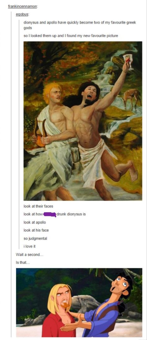 Dionysus And Ariadne Fanart, Dionysus Painting, Pjo Dionysus, Dionysus Pjo, Apollo And Dionysus, Dionysus Fanart, Dionysus Art, Dionysus God, Greek Mythology Humor