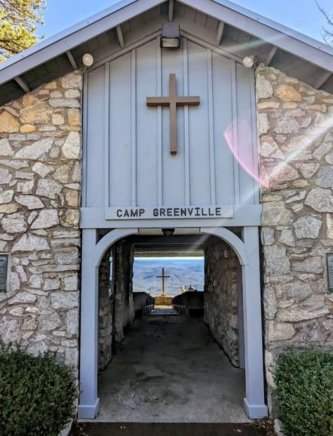 The Fred. W. Symmes Chapel in the Mountains (South Carolina) - aka the Pretty Place Fred Symmes Chapel, Camp Greenville Chapel, Pretty Place South Carolina, Cleveland South Carolina, Fred W Symmes Chapel, Symmes Chapel, Pretty Place Chapel, Country Churches, Country Church