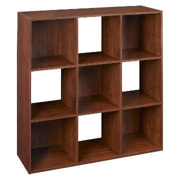 ClosetMaid Cubeicals - Dark Cherry Dark Cherry Furniture, Cherry Furniture, Cube Shelf, Cube Storage Shelves, Bookcase Display, Bookcase Design, Cube Bookcase, Cube Shelves, Open Bookcase