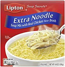 Lipton Chicken, Lipton Noodle Soup, Lipton Chicken Noodle Soup, Lipton Soup, Dry Soup Mix, Boiled Chicken Breast, Cup Of Soup, Homemade Soup Recipe, Soup Broth