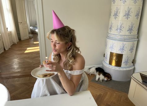 Mathilda Djerf, My 27th Birthday, Thoughtful Messages, You Are My Moon, Birthday Babe, Surrounded By Flowers, 27th Birthday, Matilda Djerf, Fell Asleep