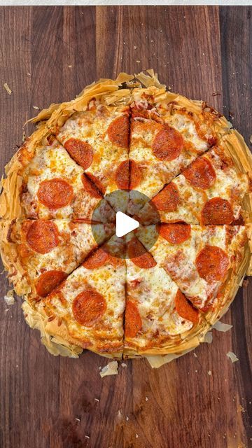 Josh Elkin on Instagram: "Make this Phyllo Dough Pepperoni Pizza" Phyllo Dough Pizza Recipes, Phyllo Dough Pizza, Phyllo Pizza, Josh Elkin, Phyllo Recipes, Dough Pizza, Cooking Pizza, Phyllo Dough, Pizza Bake